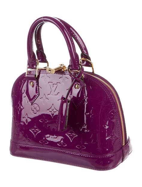 louis vuitton alma vernis vintage authentic|louis vuitton alma inside.